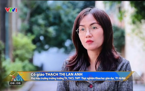 Trên sóng VTV1 – Thực nghiệm KHGD thí điểm chương trình giáo dục trí tuệ nhân tạo (AI)